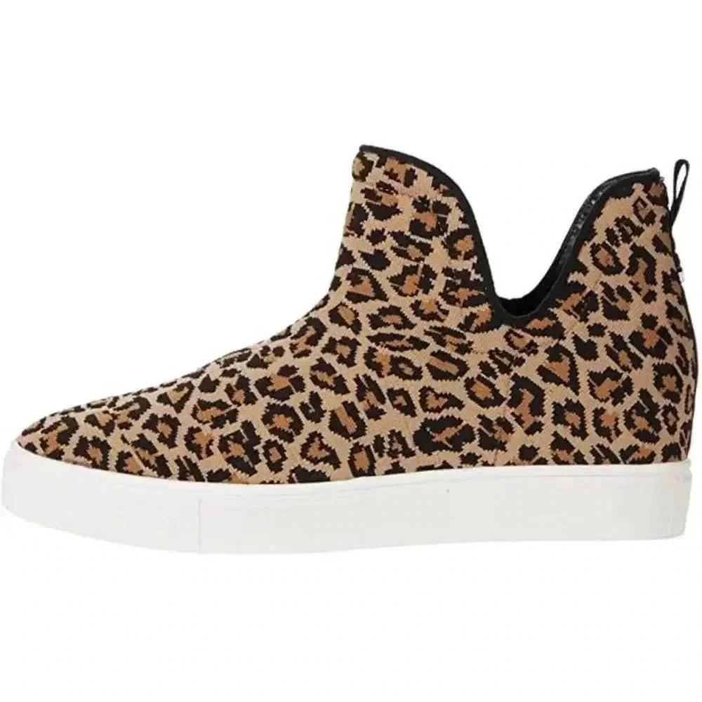 Steve Madden Women's Leopard Lowry High-Top Sneakers